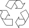 Le ruban de Möbius est le logo universel des matériaux recyclables depuis 1970